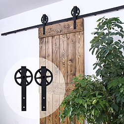 Acheter 6FT/183cm Quincailleri Kit de Rail pour Porte Coulissante de Grange en Bois