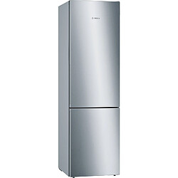 Réfrigérateur combiné 60cm 337l brassé inox - kge39alca - BOSCH