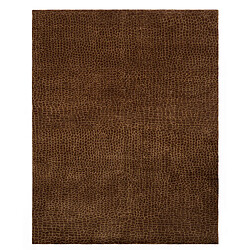 Vidal Tapis de laine 290x232 brun Modern Nehmo