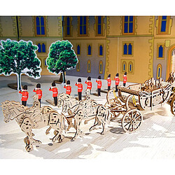 Ugears 70050 Royal Wedding Carriage Mechanical Wooden Model Kit de modélisme en Bois 