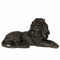 Paris Prix Statuette Déco Lion Couché 80cm Bronze