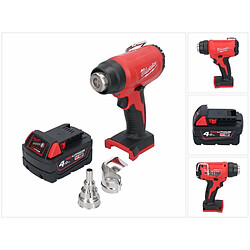 Milwaukee M18 BHG-401 Décapeur thermique sans fil 470 °C 18V + 1x Batterie 4,0Ah - sans chargeur