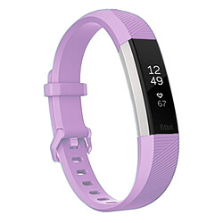 Wewoo Bracelet Violet pour en silicone Fitbit Alta Smart Watch, longueur: environ 23,8 cm clair 