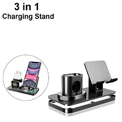 Universal Support de charge 3 en 1 Support de chargeur de montre pour 11Pro Max Terminal de charge pour 5432112 | Chargeur de téléphone mobile