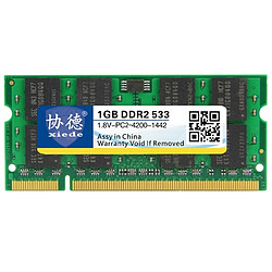 Wewoo Mémoire vive RAM DDR2 533 MHz 1 Go Module de à compatibilité totale avec ordinateur portable 