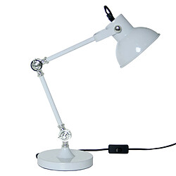 Lampe de bureau Alexandra House Living Blanc Métal 25 W 29 x 52 x 16 cm 