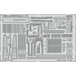 Su-27SM Flanker B for Zvezda - 1:72e - Eduard Accessories 