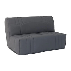 Avis Banquette BZ DREAM - Gris anthracite - 100% coton - L 145 x P 100 x H 90 cm