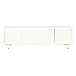 Avis Meubles de télévision DKD Home Decor Blanc Bois MDF 160 x 37 x 50 cm