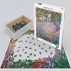 Avis Eurographics Le jardin des artistes par claude Monet Puzzle 1000 piAces