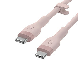 Cbl Silicone USB-C X2 3M rose Belkin Cbl Silicone USB-C USB-