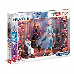 Ludendo Puzzle brillant 104 pièces La Reine des Neiges 2