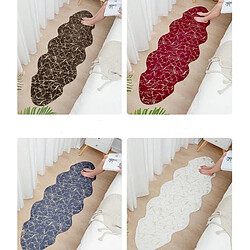 Acheter LUUCOZK Tapis à poils longs en fausse fourrure pour chambre à coucherpour chambre à coucher, salon-chameau-60x180 cm