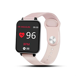 Wewoo Montre connectée B57 1,3 pouces IPS écran couleur Smart Watch IP67 étancherappel de message de soutien / Cardio / rappel sédentaire / pression artérielle / surveillance du sommeil Rose