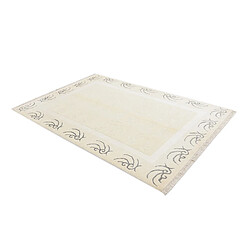 Vidal Tapis de laine 246x170 beige Darya pas cher