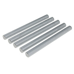 5pcs rondes de cachet de cire de cachet scelle la colle pour outils de noce argent