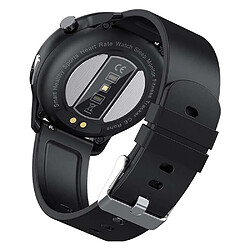 Aiwa SW-500 Montre connectée 1.4" Bluetooth Silicone Rond IP68 Noir