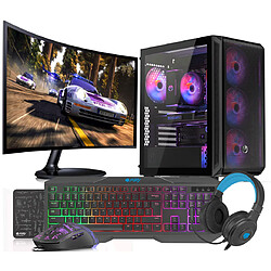 VIST PC Gaming Ryzen 5900X - RAM 64Go - RTX 4060 - SSD 1To M.2 - WiFi - 27" - W11 