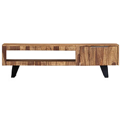 Maison Chic Meuble TV scandinave - Banc TV pour salon 140x30x40 cm Bois massif de Sesham -MN49209