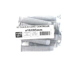 Pack de 10 Tamis à cone centreur BATIFIX diamètre 16 x 85mm