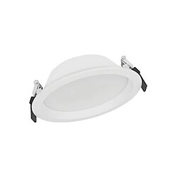 spot encastré à led - osram downlight alu 150 - 14w - 4000k - ip44 - osram 091450