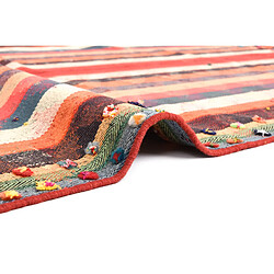 Avis Vidal Tapis de laine 220x136 multicolore Jajim