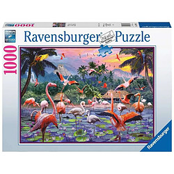 RAVENSBURGER PUZZLE- Ravensburger 40055555663 Jeu de Puzzle 1000 pièce(s), 17082 Ravensburger Flamants roses 1000 pièces