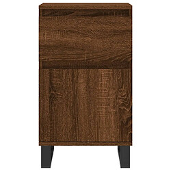 Maison Chic Buffet,Meuble de Rangement,commode pour salon,Cuisine chêne marron 40x35x70 cm bois d'ingénierie -MN52728 pas cher