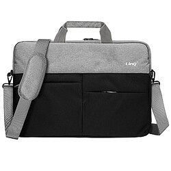 Sacoche pour Ordinateur Portable de 13.3 à 14'' Étanche Bandoulière LinQ Noir