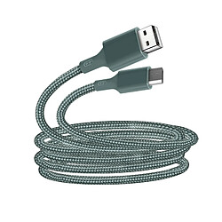 Câble USB / Micro-USB 2m Just Green Vert