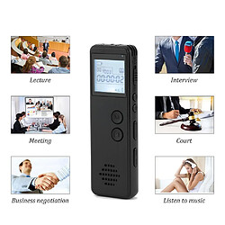 Acheter Dictaphone Enregistreur MP3 Haute Capacité Pour Réunions Et Cours YONIS