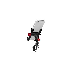 LogiLink Support de smartphone pour vélo, coudé, noir/rouge () 