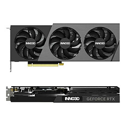 Inno 3D Carte Graphique INNO3D N407TS3-166XX-186158N GeForce RTX 4070 Ti 16 GB GDDR6X DLSS 3 - 16 Go GDDR6X - 1x HDMI/3x Display Port - PCI Express 4.0 16x