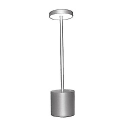 Universal Lampe, capteur tactile, lampe de table sans fil, lampe de table.(Gris) 