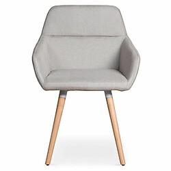 Paris Prix Fauteuil Design Scandinave Dorcy 82cm Beige