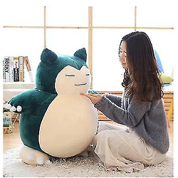 Universal Poupée peluche pokemon 50cm oreiller cuir chevelu coussin peluche cacho cadeau enfant(Vert) 