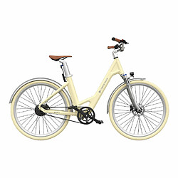 Vélo électrique ADO Air 28 - Moteur 250W Batterie 36V13.5Ah Assisté Autonomie 100KM Freins à Disque Hydrauliques - Jaune