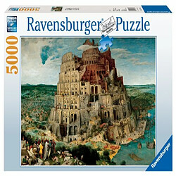 Ravensburger - Puzzle - Bruegel L'Ancien : La Construction De La Tour De Babel - 5000 Pièces