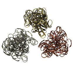 Acheter 100 pièces à levier en laiton boucle d'oreille crochet Earwires Conclusions de bricolage Vert Bronze