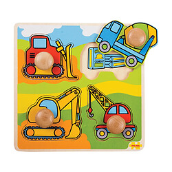 Bigjigs Toys Construction de puzzle en bois 