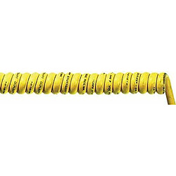 Câble spiralé LappKabel ÖLFLEX® SPIRAL 540 P 73220107 300 mm / 1000 mm 2 x 0.75 mm² jaune 1 pc(s) 