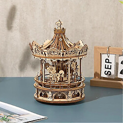 Universal Carrousel romantique puzzle jeux boîte à musique enfants @ @ @