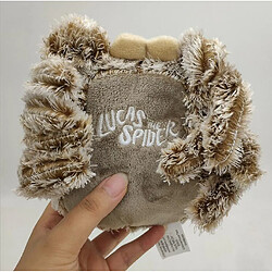 Universal 6.3 Cadeaux d'anniversaire d'animaux en peluche d'araignée pour enfants(Beige)