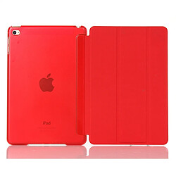 Wewoo Housse Étui Coque Etui à rabat horizontal Pure Color Merge pour iPad Mini 2019 / iPad 4avec support Rouge