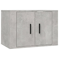 Acheter Maison Chic Ensemble de meubles TV 5 pcs pour salon - Gris béton Bois d'ingénierie -MN41353