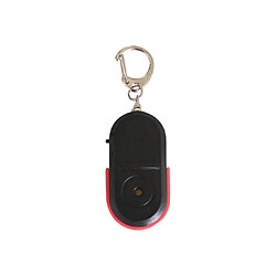 Wewoo Alarme Anti-perte 5 PCS Portable Anti perte Key Finder Sifflet Sans Fil Son LED Trouver Lumière Locator Rouge