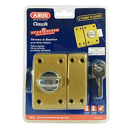 Verrou de sécurité de porte à bouton Cylindre 50 mm Abus Abus - Verrou de sécurité a bouton pour porte d'entrée avec cylindre 50 mm de......