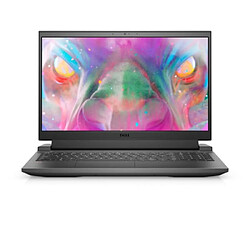 Dell Inspiron G15 5510 Ordinateur Portable 15.6" FHD Intel Core i5-10500H 8Go RAM DDR4 512Go SSD Win 10 Home Gris 