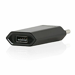 Wicked Chili Adaptateur de courant avec port USB, 1000 mA Noir 