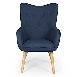 Paris Prix Fauteuil Scandinave Aimee 67cm Bleu